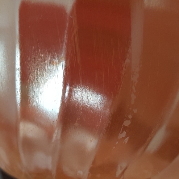 Peach Lustre Fire King Bowl - Picture 4 of 5